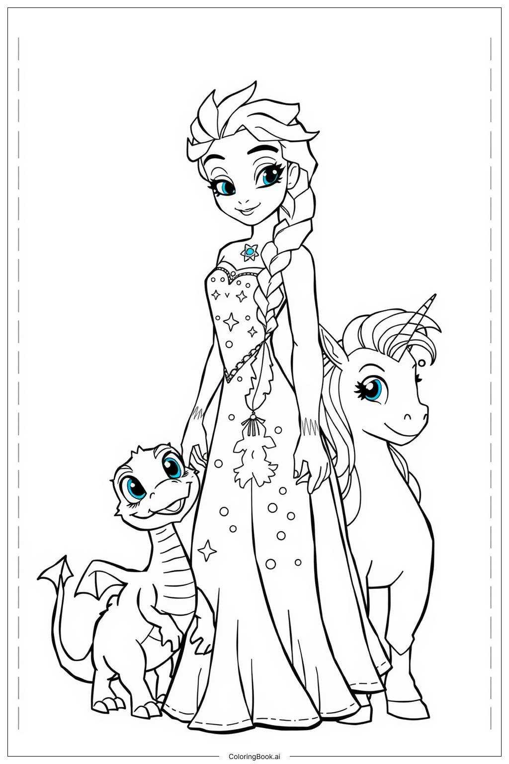 printable paper dress kit coloring elsa