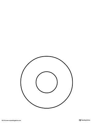 letter o printable