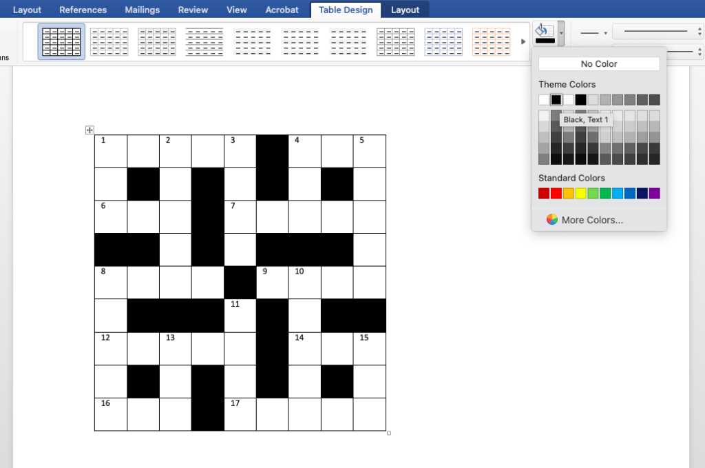 crossword puzzle generator printable free