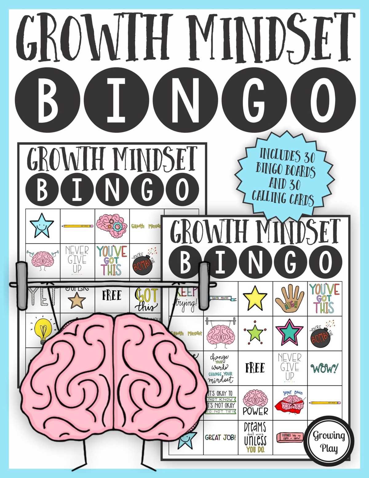 growth mindset free printables