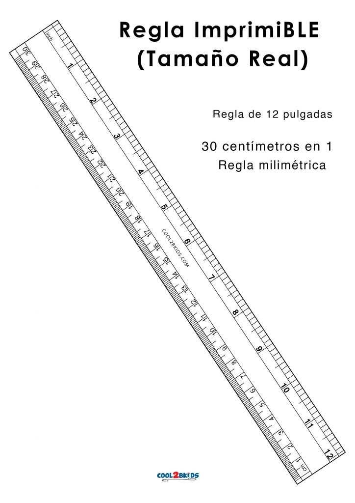 printable ruler with centimeters