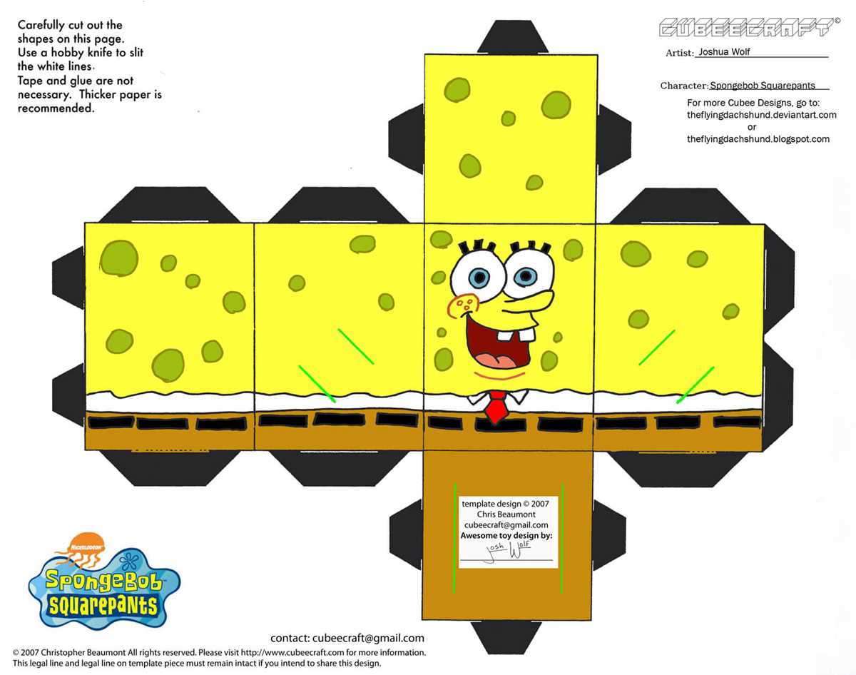 spongebob pictures printable
