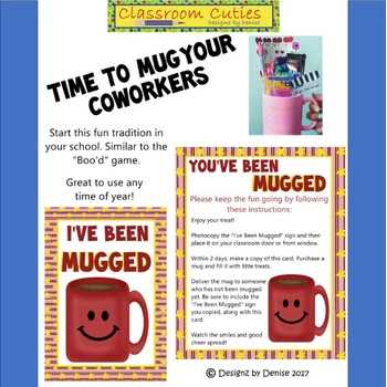 youve been mugged free printable