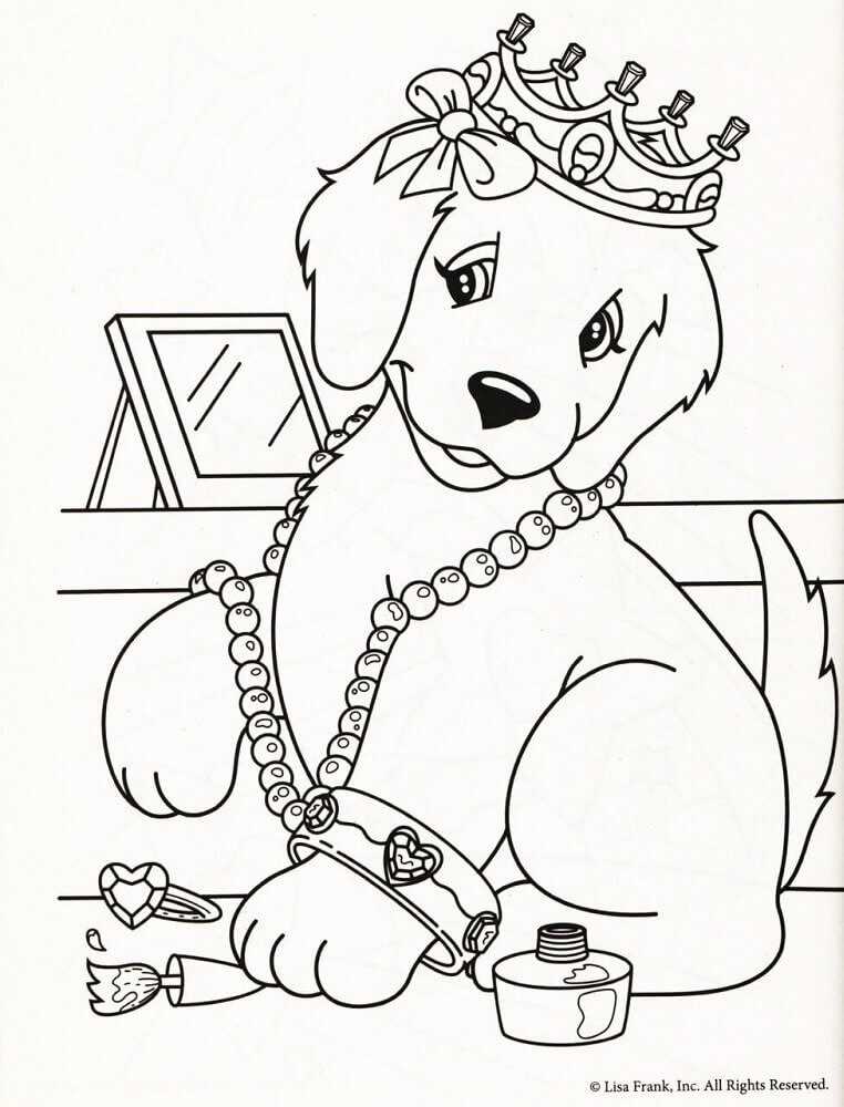 lisa frank coloring pages printable