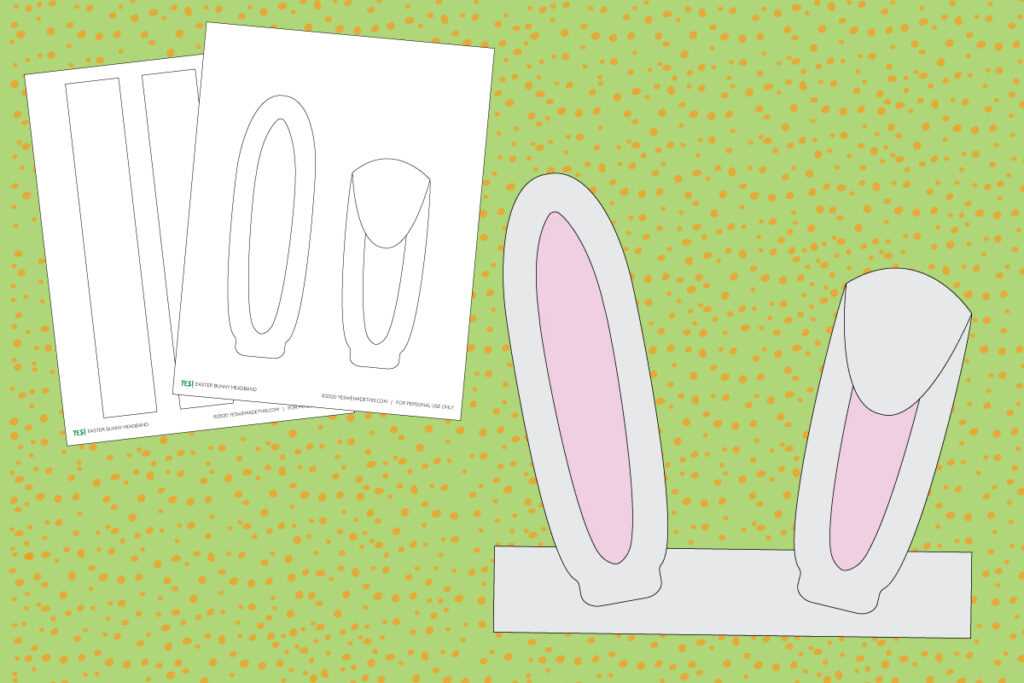 printable easter bunny ears