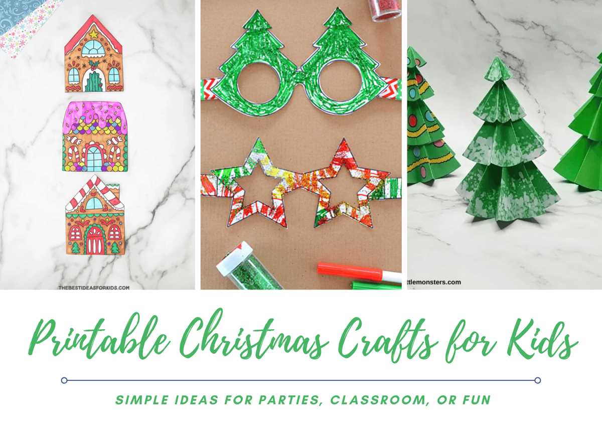 christmas printable crafts