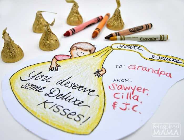 hershey kiss tag printable