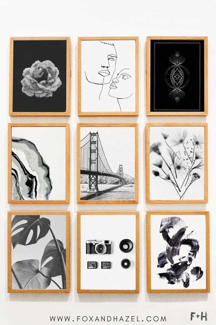 black and white printable images
