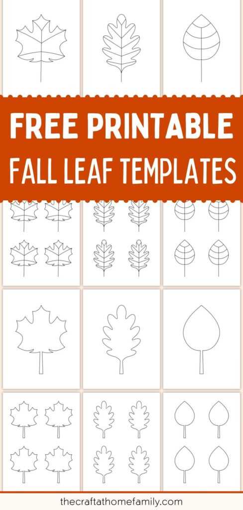 free printable autumn leaves