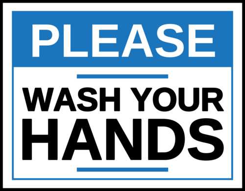 printable wash your hands sign