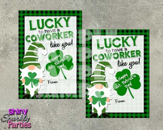 st pattys day printables
