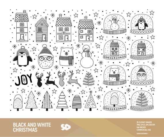 free printable clip art black and white