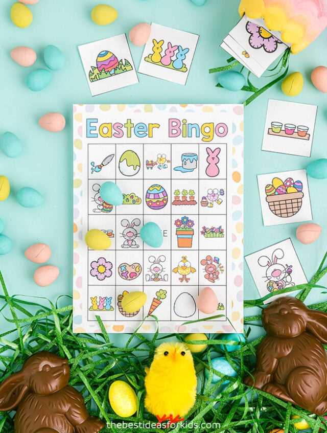 easter bingo game printable