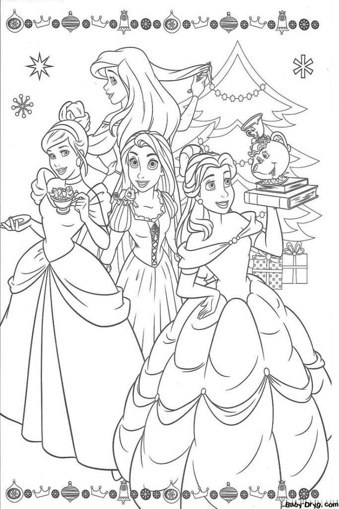 free printable disney princess christmas coloring pages free printable disney princess christmas coloring pages