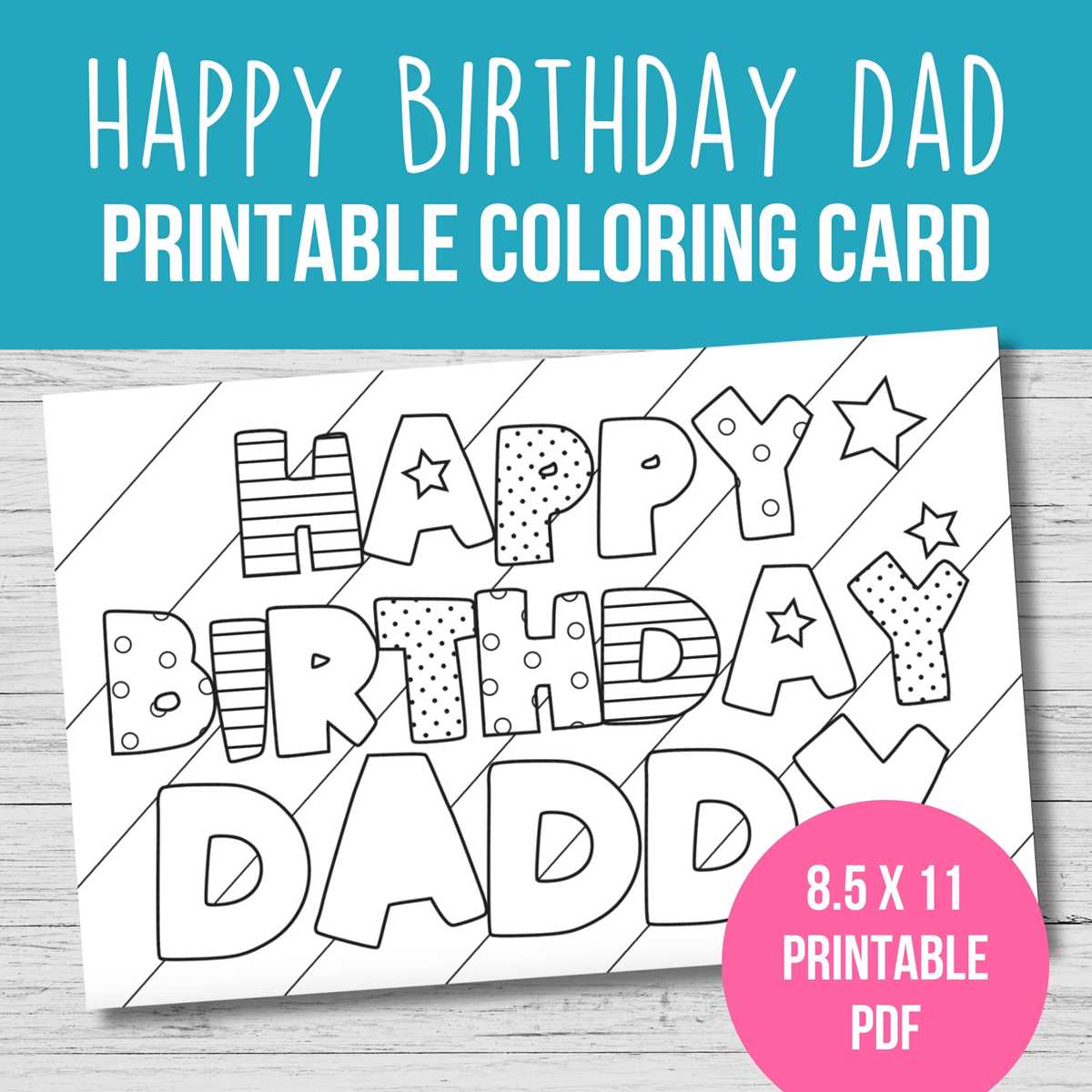 happy birthday papa printable cards