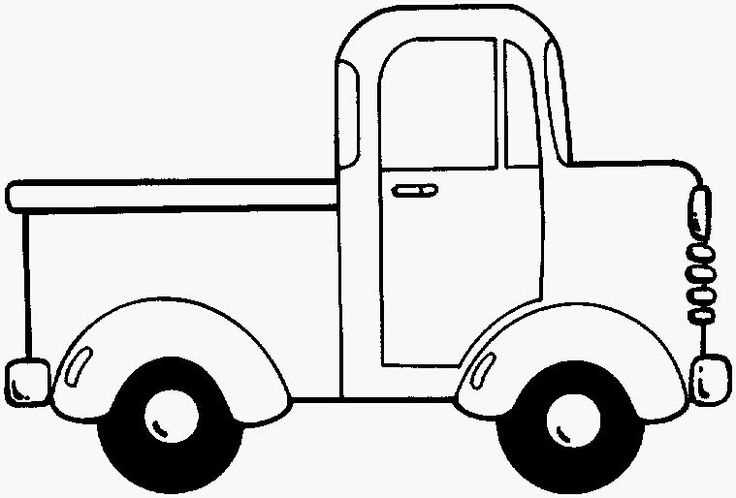 free little blue truck printables