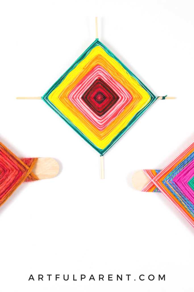 gods eye printable instructions