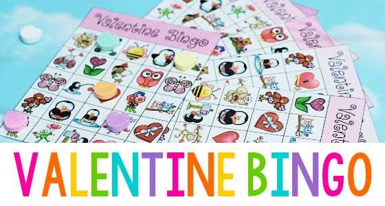 valentine bingo game printable