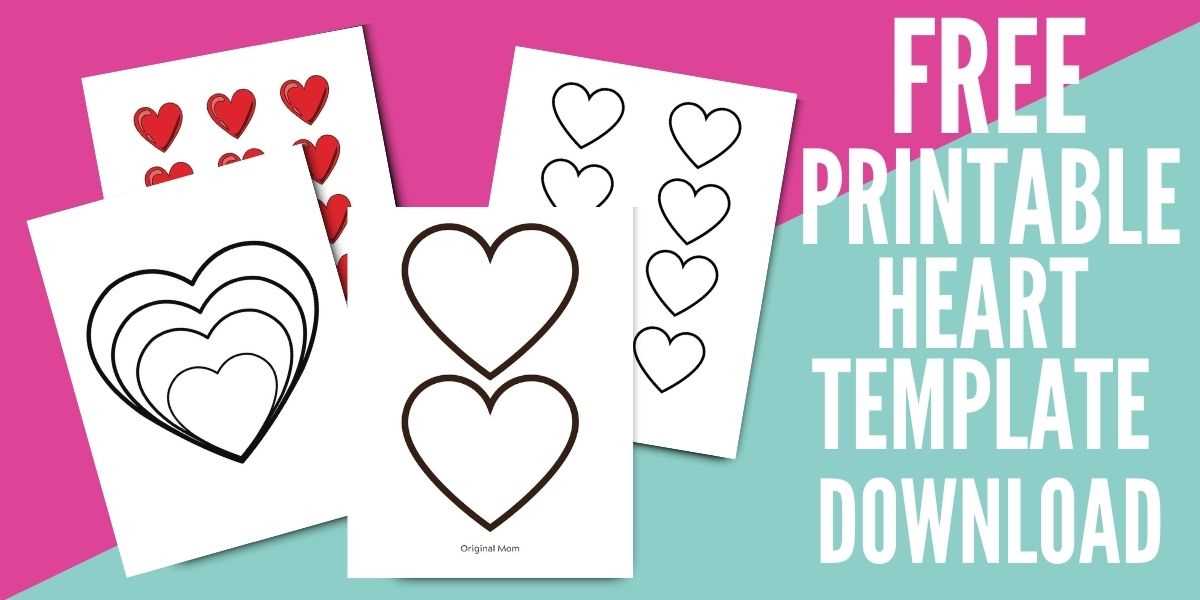 valentines day hearts printable