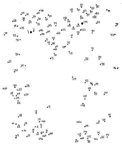very hard dot to dot printables