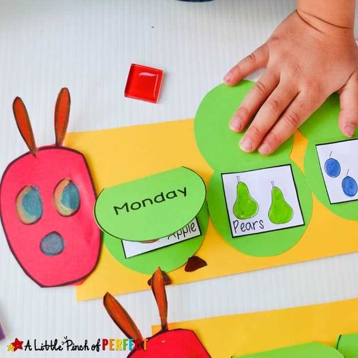 very hungry caterpillar printable book