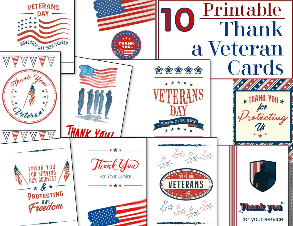 veterans day cards free printable
