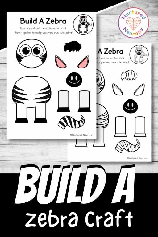 zebra template printable