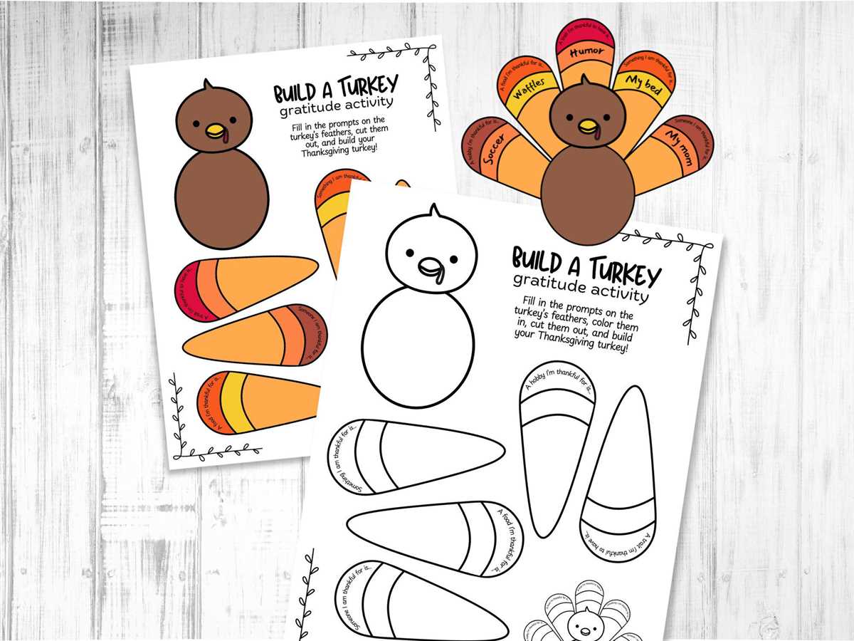 thanksgiving cut out printable