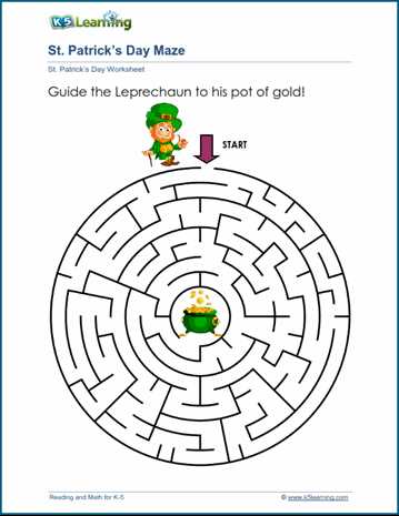 st patricks day puzzles printable free