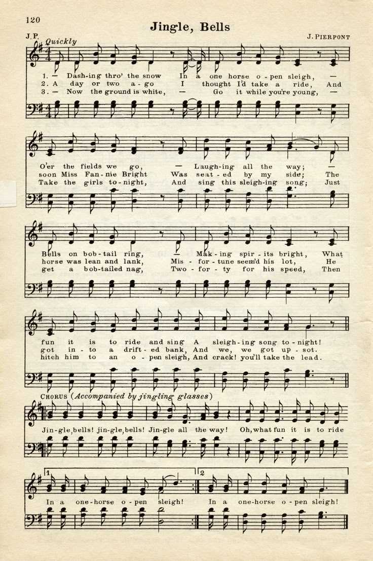 vintage christmas sheet music printable free