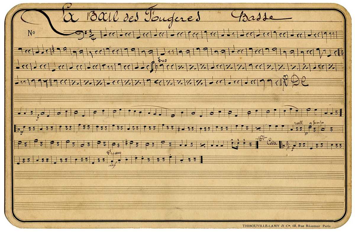 vintage printable sheet music