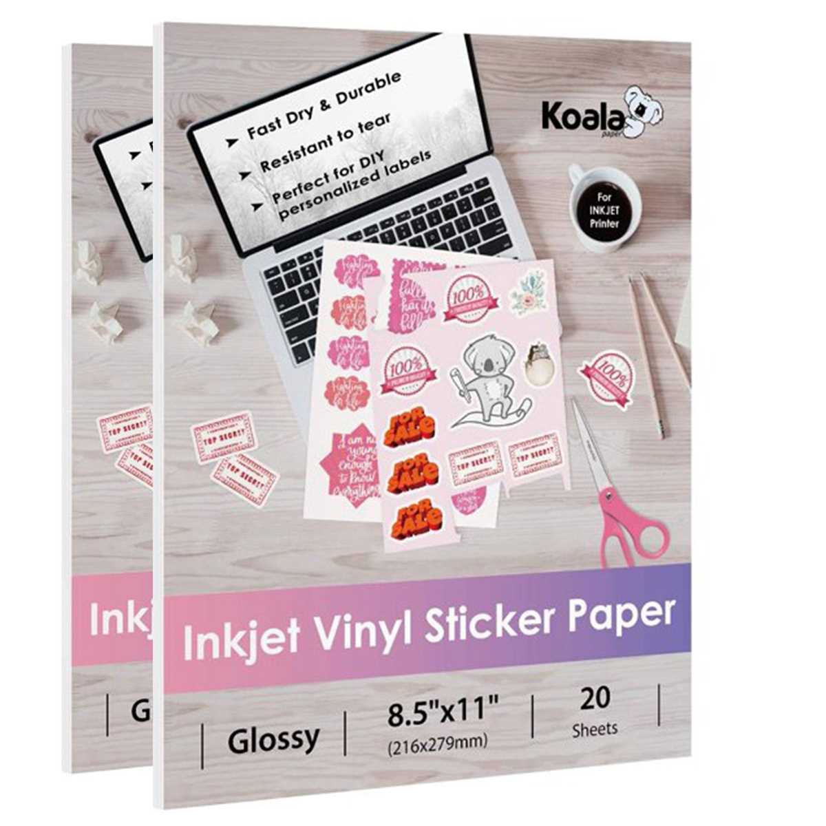 vinyl printable sticker paper