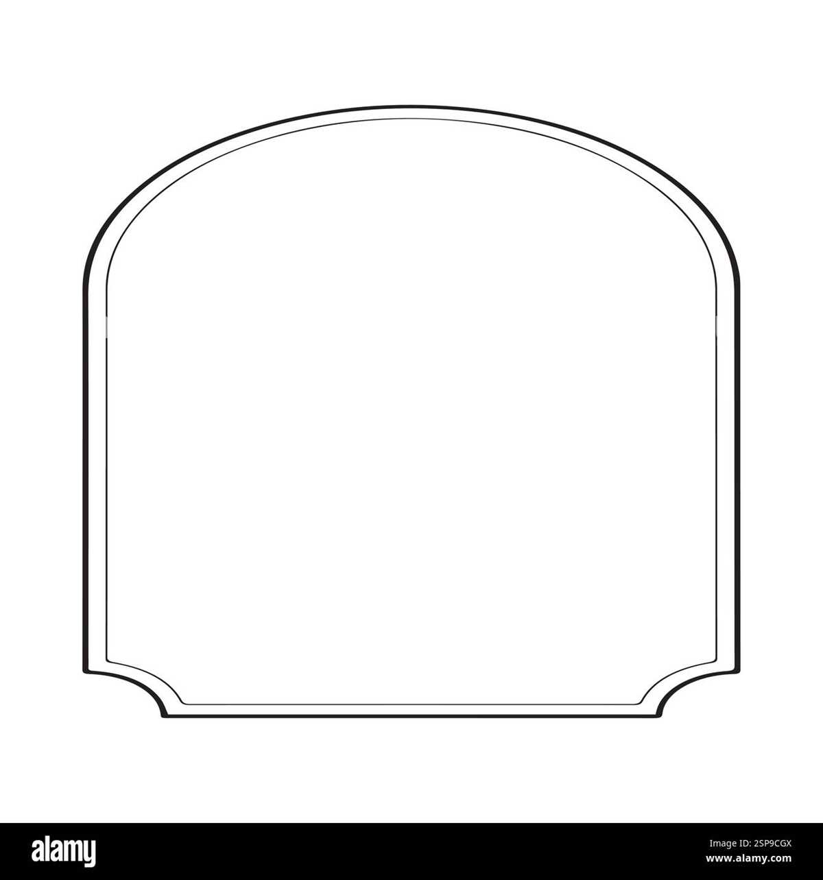 printable tombstone outline