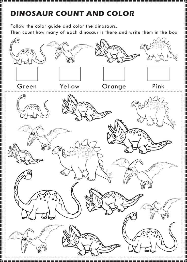 3 dinosaurs printables
