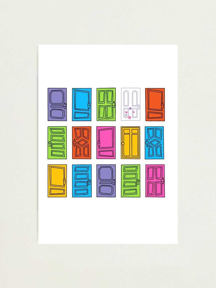 monsters inc doors printable