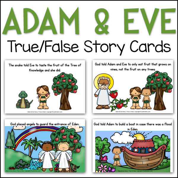 adam and eve printable