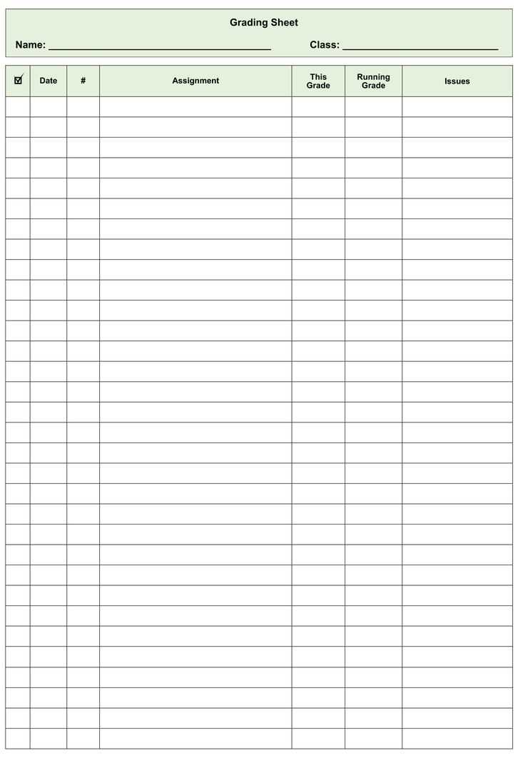 printable gradebook pages
