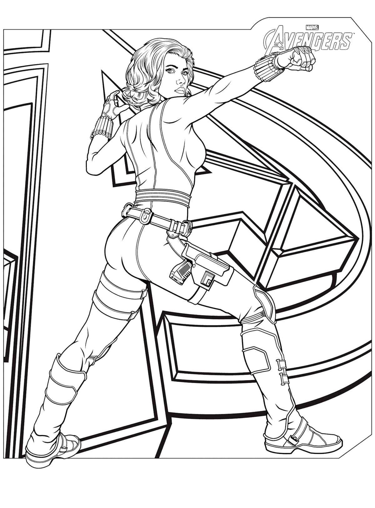 free superhero coloring pages printable