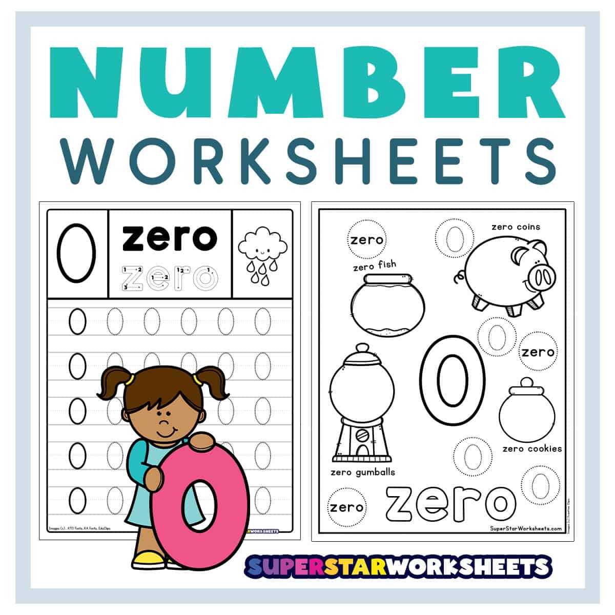 kindergarten number worksheets free printables