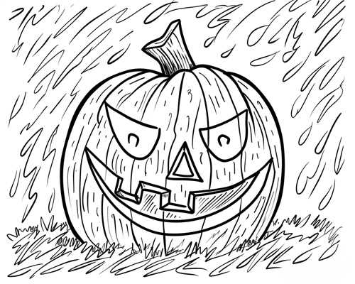 printable pumpkin coloring