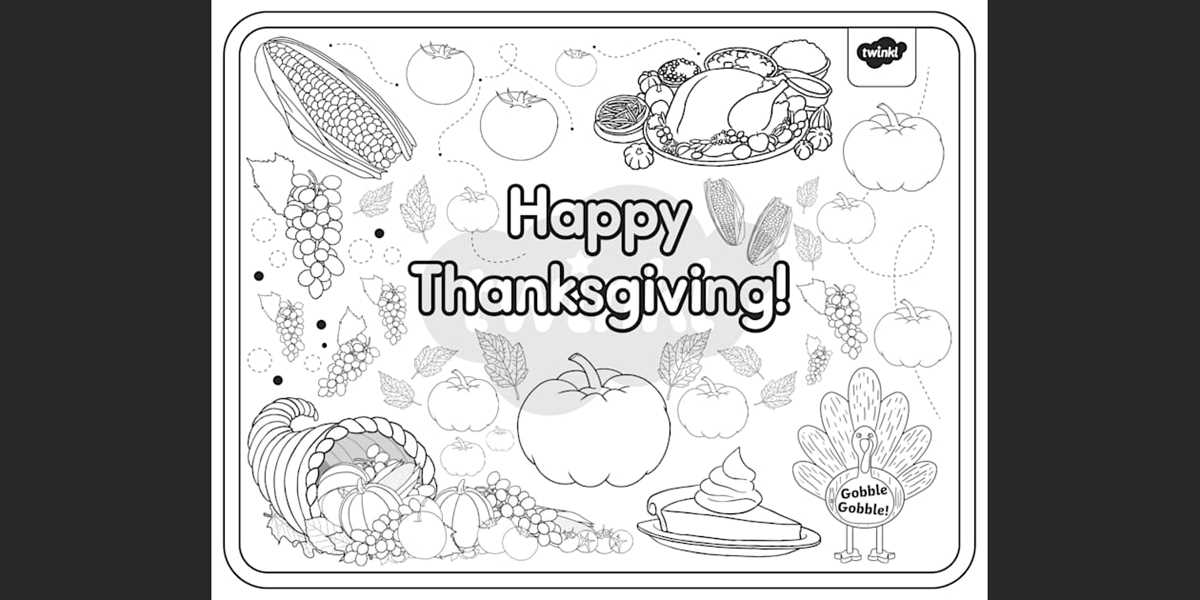thanksgiving colouring pages printable