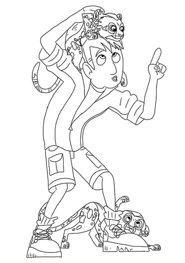 wild kratts printable