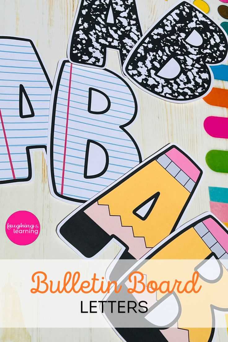 printable cut out letters for bulletin boards