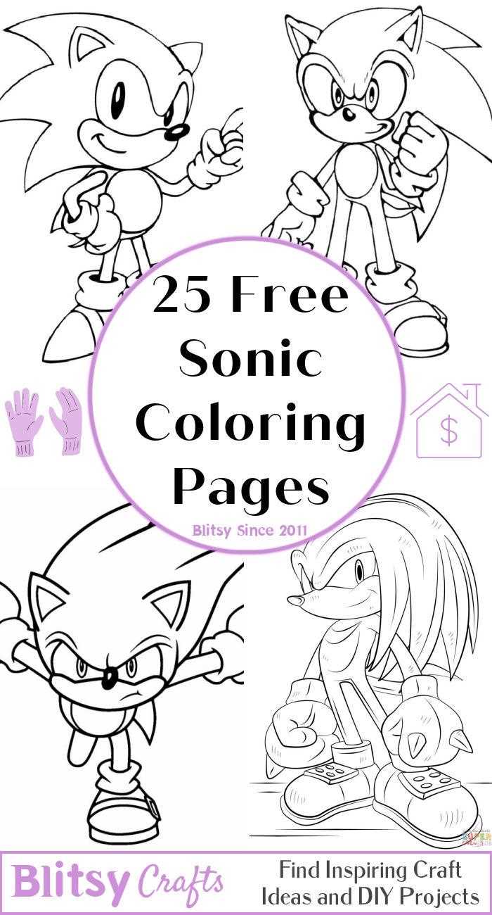 printable shadow the hedgehog coloring pages