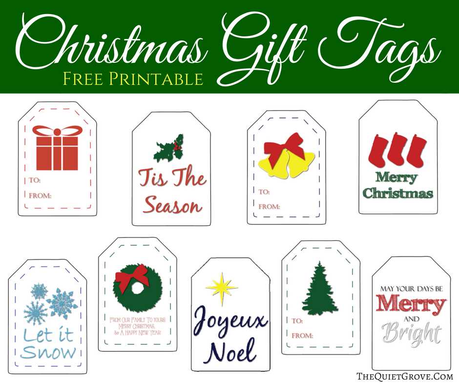 printable christmas name tags free