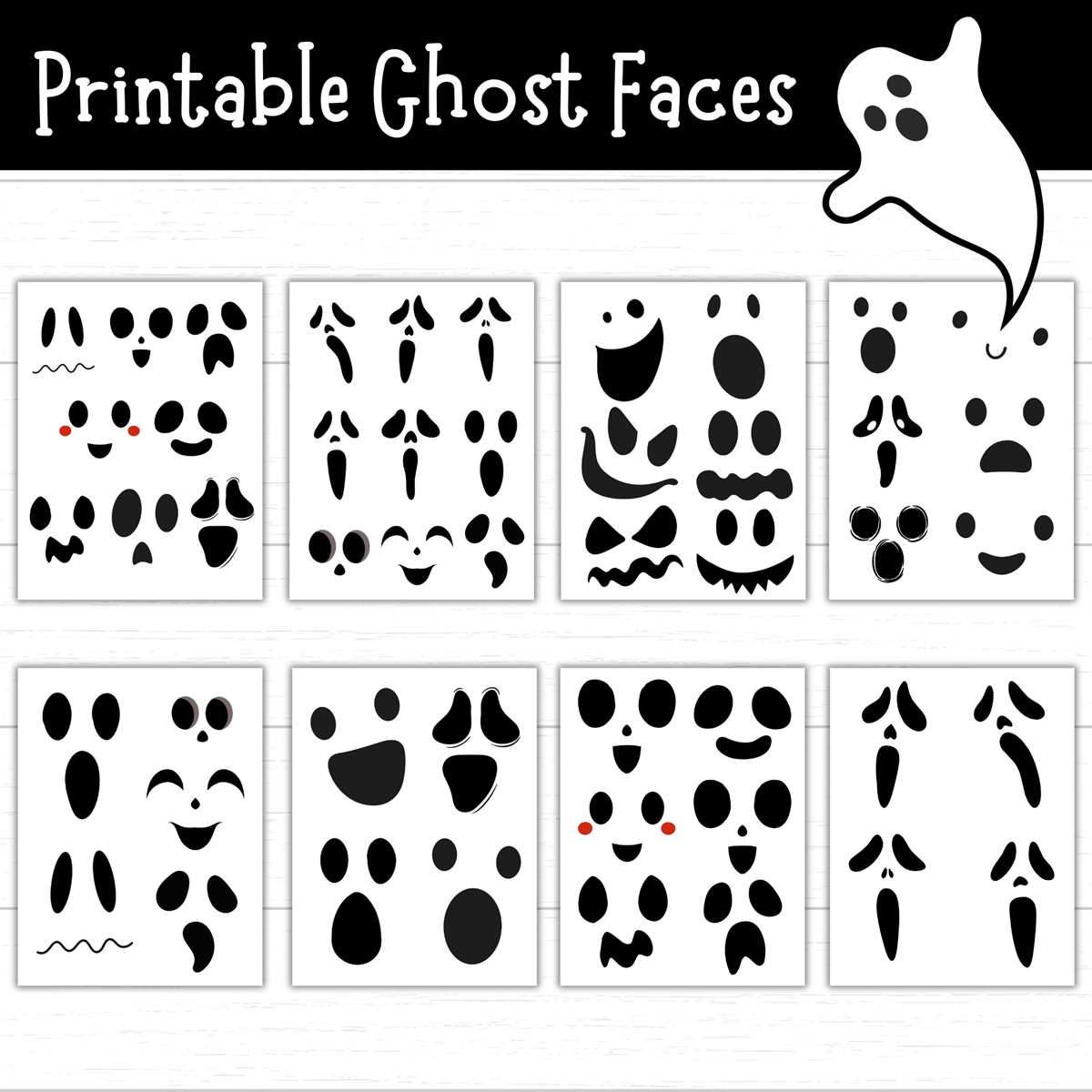 ghost pictures printable