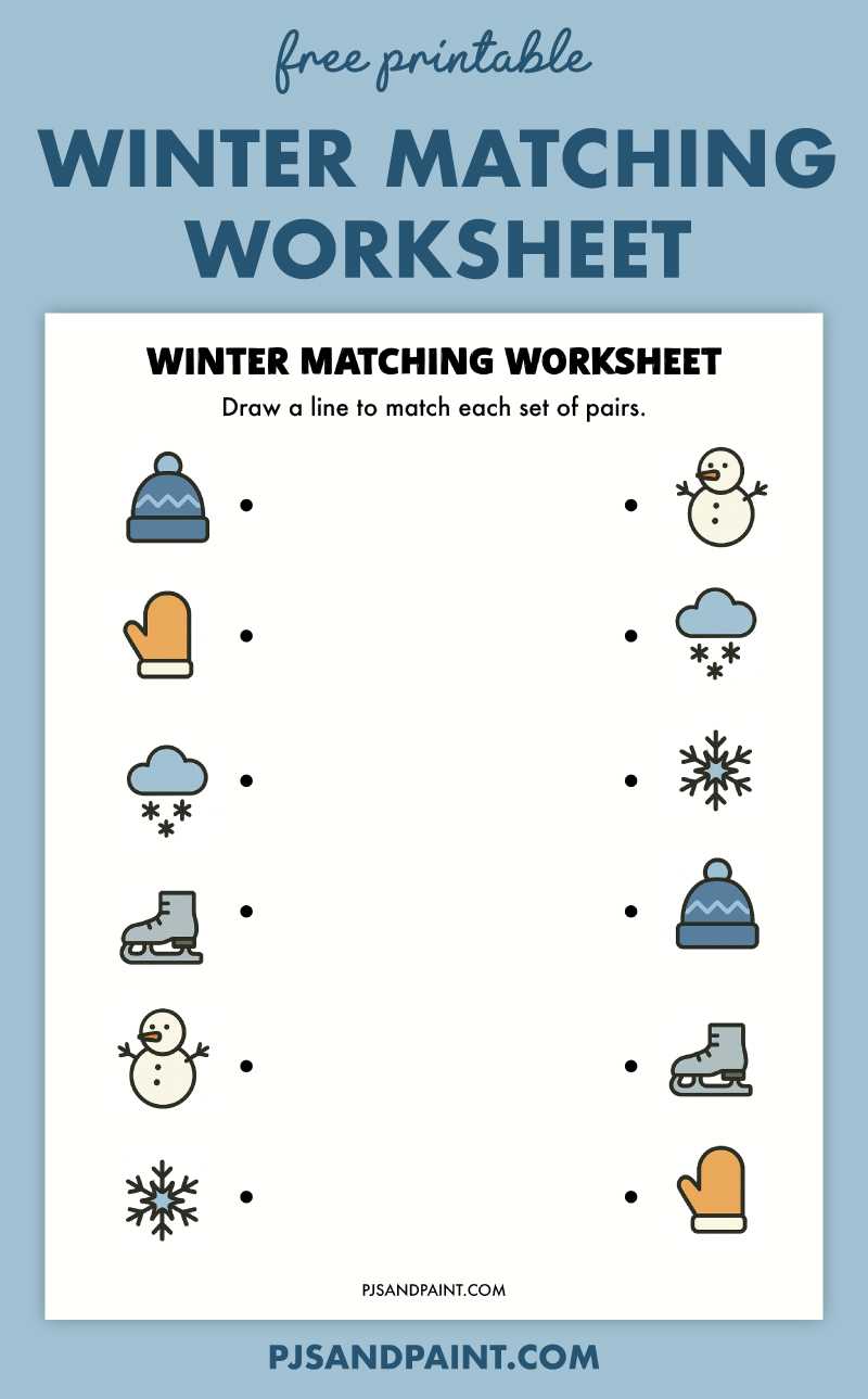 winter activities for preschoolers printable