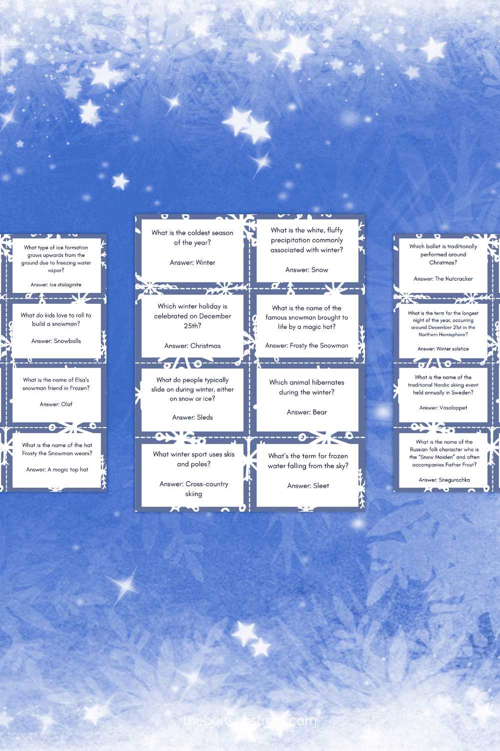 winter trivia questions and answers printable