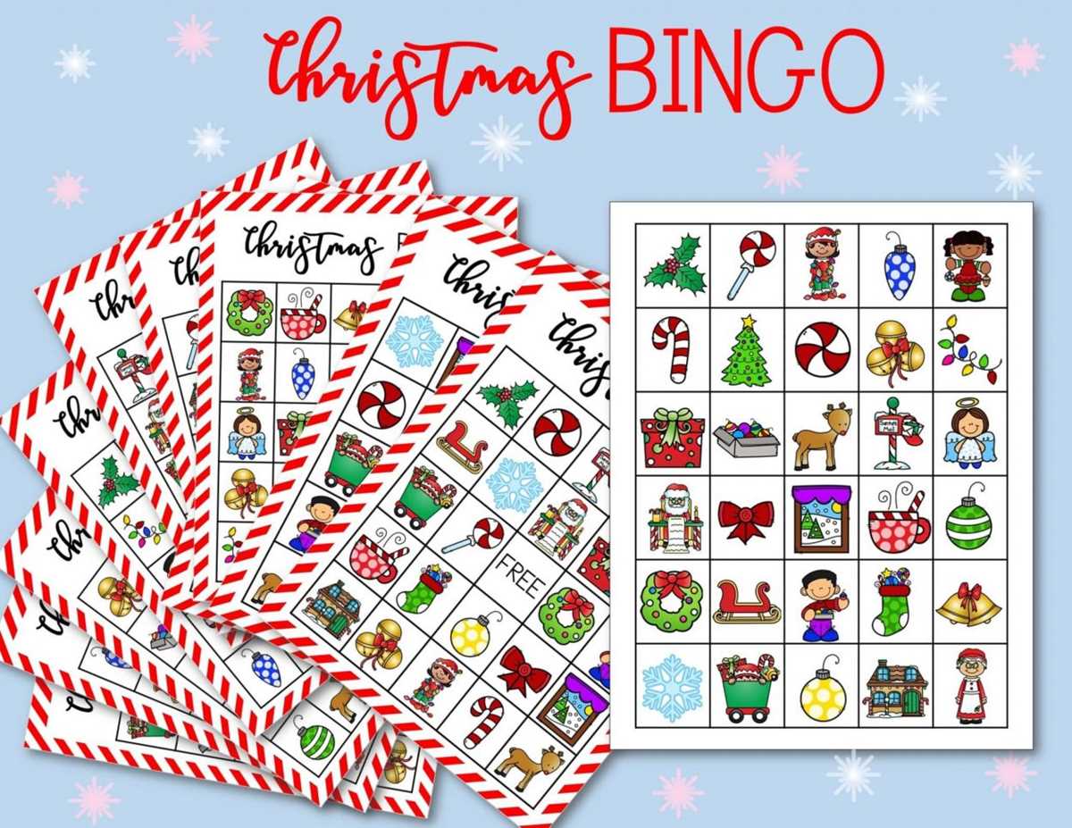 christmas bingo printables