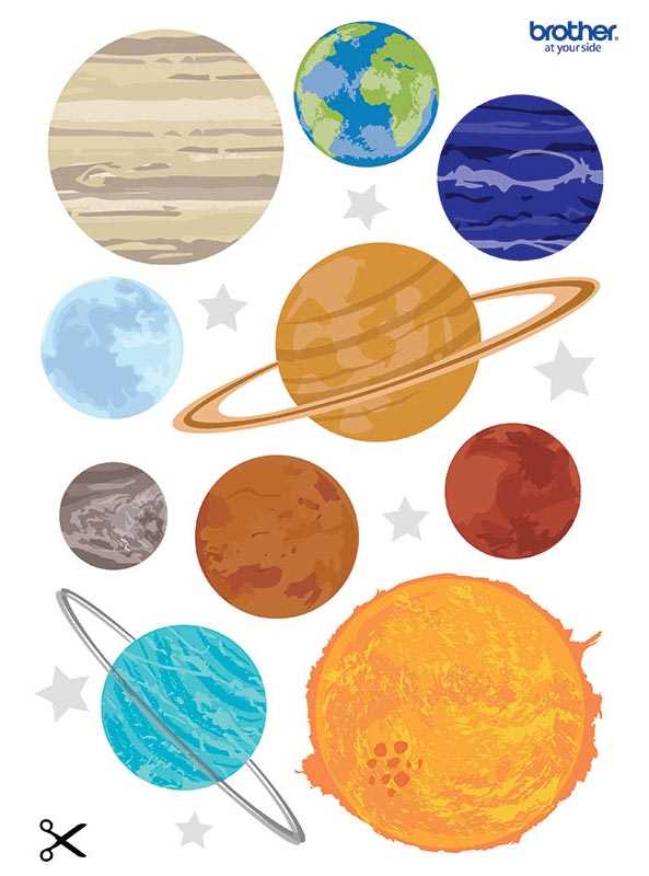 printable planets cutouts